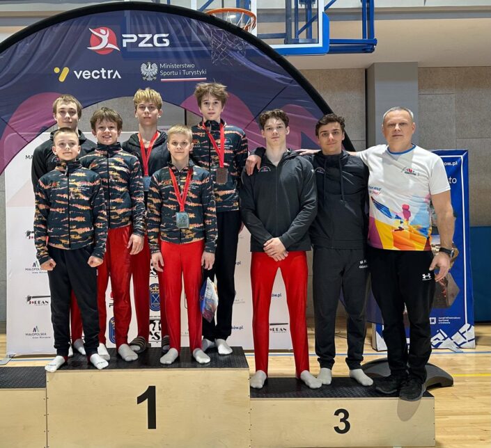 Europejska Liga Gimnastyczna dotarła do Polski. Reprezentanci MKS Gdańsk z medalami
